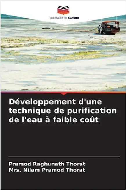 Développement d'une technique de purification de l'eau à faible coût by Thorat, Pramod Raghunath