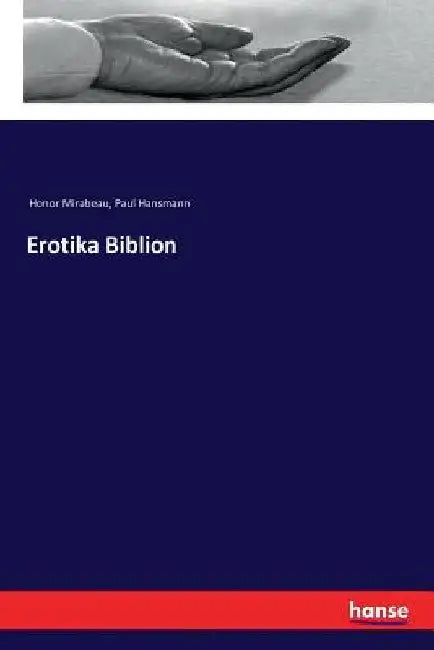 Erotika Biblion by Mirabeau, Honor