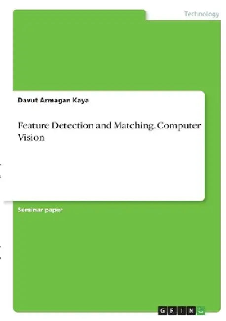 Feature Detection and Matching. Computer Vision by Davut Armagan Kaya