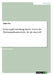 Leistungsbeurteilung durch Noten im Mathematikunterricht. Ist sie sinnvoll? by Bas, Rojda