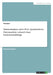 Varianzanalyse und t-Test. Quantitativen Datenanalyse anhand einer Studentenumfrage by Anonymous