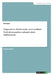 Depression. Horizontale und vertikale Verhaltensanalyse anhand eines Fallbeispiels by Anonymous