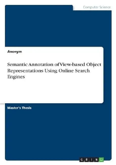 Semantic Annotation of View-based Object Representations Using Online Search Engines by Anonymous