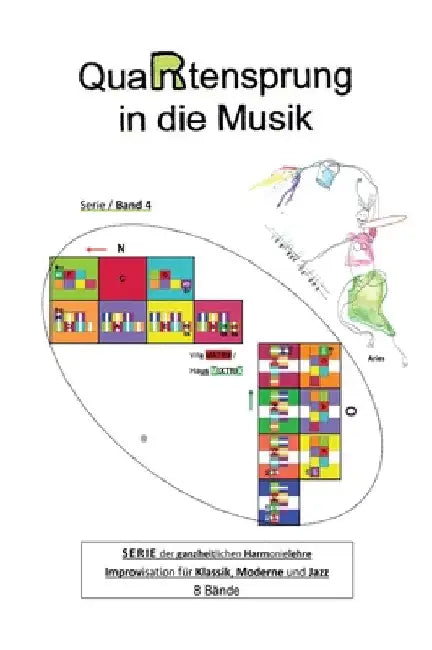 QuaRtensprung in die Musik: SERIE der ganzheitlichen Harmonielehre - Improvisation für Klassik, Moderne und Jazz, Band 4 by Aries
