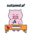 sustained.af: Not Your Usual Food Diary - Food Diary Symptom Tracker To Write Down Food & Allergies Symptoms, Ingredients, Notes - Doomsday Prepper Gi by Candy Maple