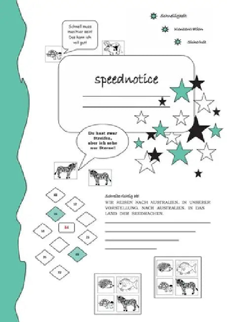 speednotice by Ina Johannes