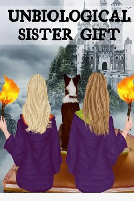 Unbiological Sister Gift: Thank You For Being My Un-biological Sister - Spooky BFF Journal And Best Girl Friend Forever Halloween Present - Long Dista by Maple Mayflower