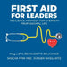 First aid for Leaders: Resilience Methods for Everyday Professional Life by Bernadette Bruckner
