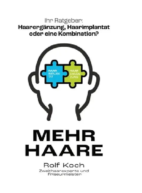 Mehr Haare: Haarergänzung, Haarimplantat oder eine Kombination by Rolf Koch