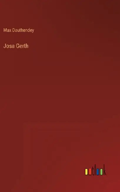 Josa Gerth by Max Dauthendey