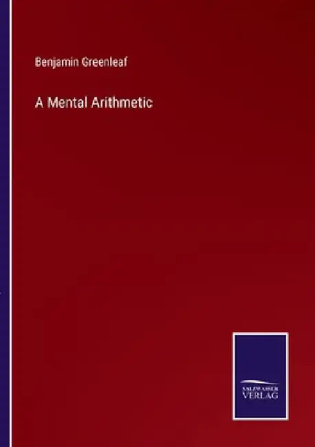 A Mental Arithmetic by Benjamin Greenleaf