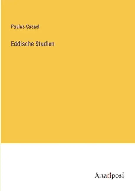 Eddische Studien by Cassel, Paulus