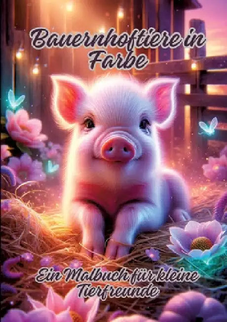 Bauernhoftiere in Farbe: Ein Malbuch für kleine Tierfreunde by Diana Kluge
