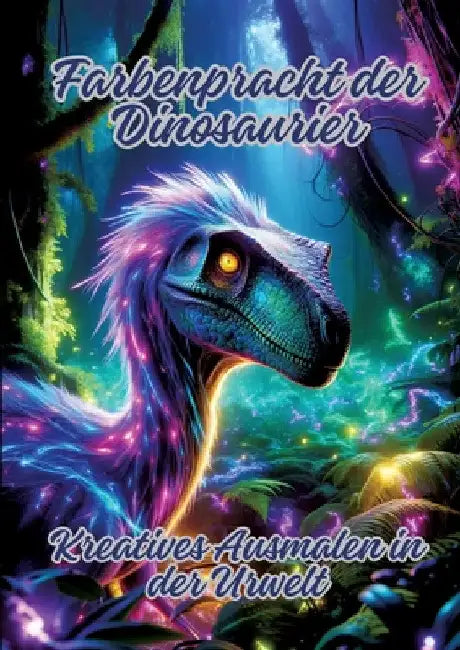 Farbenpracht der Dinosaurier: Kreatives Ausmalen in der Urwelt by Diana Kluge