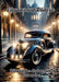 Eleganz auf Rädern: Klassische Autos zum Ausmalen by Diana Kluge