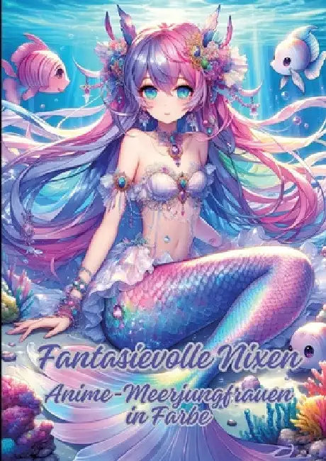 Fantasievolle Nixen: Anime-Meerjungfrauen in Farbe by Diana Kluge