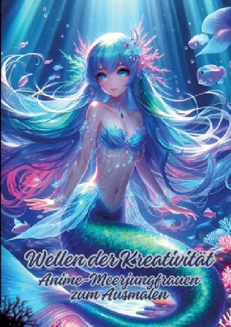 Wellen der Kreativität: Anime-Meerjungfrauen zum Ausmalen by Diana Kluge