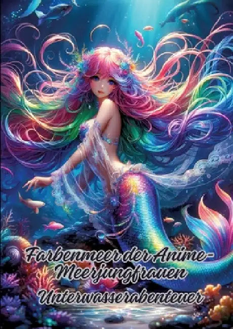 Farbenmeer der Anime-Meerjungfrauen: Unterwasserabenteuer by Diana Kluge