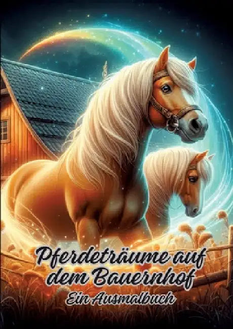 Pferdeträume auf dem Bauernhof: Ein Ausmalbuch by Diana Kluge