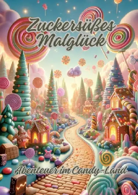Zuckersüßes Malglück: Abenteuer im Candy-Land by Diana Kluge