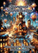 Steampunk-Wunderwelten: Mechanische Fantasien zum Ausmalen by Diana Kluge