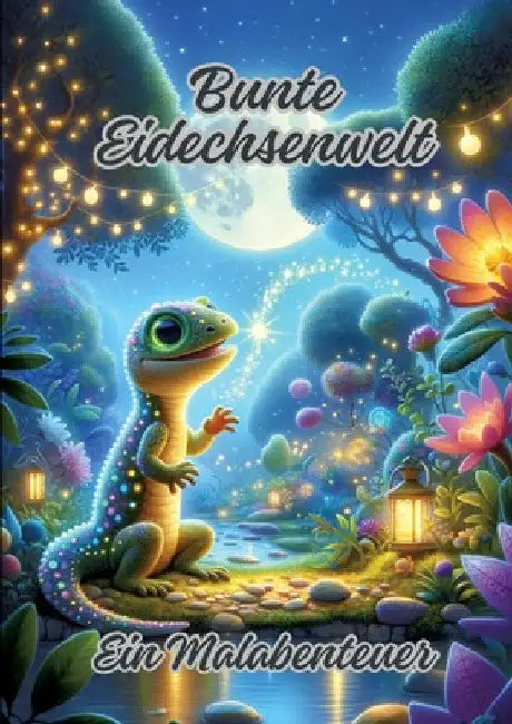 Bunte Eidechsenwelt: Ein Malabenteuer by Diana Kluge