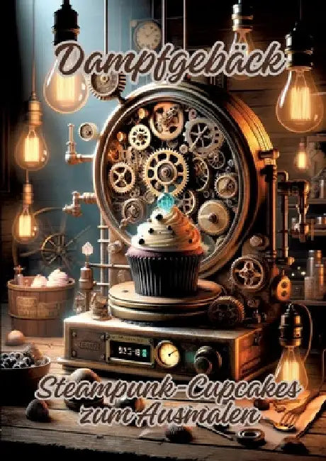 Dampfgebäck: Steampunk-Cupcakes zum Ausmalen by Diana Kluge