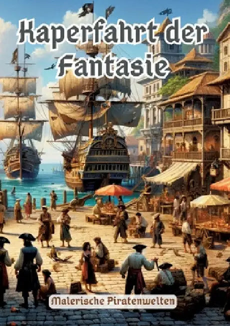 Kaperfahrt der Fantasie: Malerische Piratenwelten by Maxi Pinselzauber