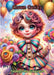 Clown Cuties: Farbenfrohe Zirkusreise by Maxi Pinselzauber