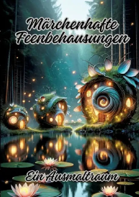 Märchenhafte Feenbehausungen: Ein Ausmaltraum by Ela Artjoy