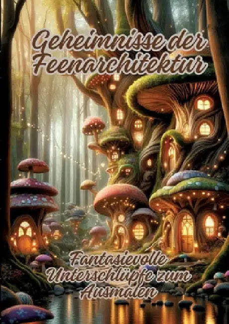 Geheimnisse der Feenarchitektur: Fantasievolle Unterschlüpfe zum Ausmalen by Ela Artjoy