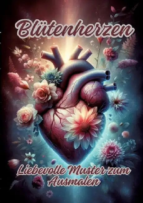 Blütenherzen: Liebevolle Muster zum Ausmalen by Ela Artjoy