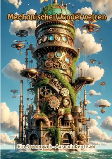 Mechanische Wunderwelten: Ein Steampunk-Ausmalabenteuer by Maxi Pinselzauber