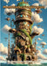 Mechanische Wunderwelten: Ein Steampunk-Ausmalabenteuer by Maxi Pinselzauber