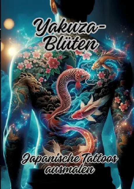 Yakuza-Blüten: Japanische Tattoos ausmalen by Ela Artjoy