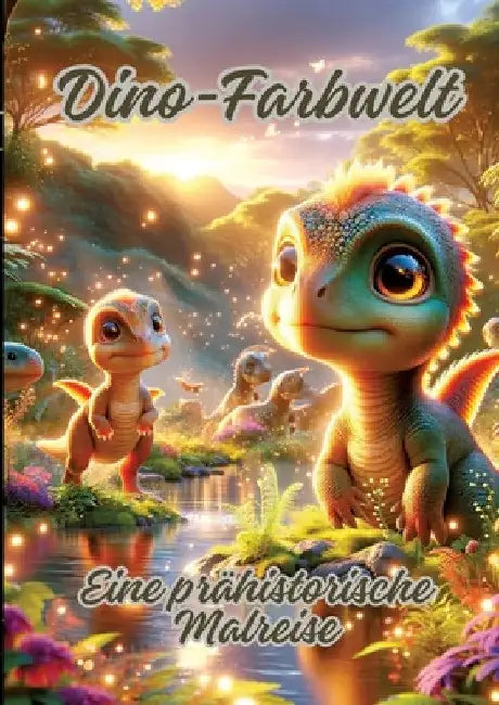 Dino-Farbwelt: Eine prähistorische Malreise by Ela Artjoy