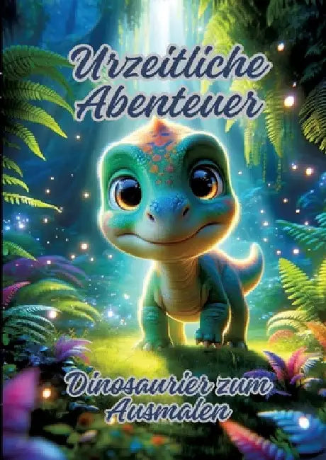 Urzeitliche Abenteuer: Dinosaurier zum Ausmalen by Ela Artjoy