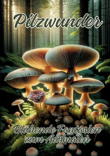 Pilzwunder: Blühende Fantasien zum Ausmalen by Ela Artjoy