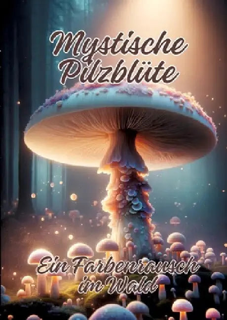 Mystische Pilzblüte: Ein Farbenrausch im Wald by Ela Artjoy