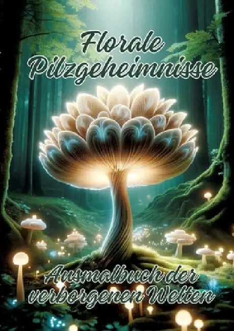 Florale Pilzgeheimnisse: Ausmalbuch der verborgenen Welten by Ela Artjoy