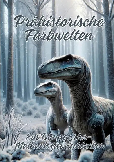 Prähistorische Farbwelten: Ein Dinosaurier-Malbuch für Entdecker by Ela Artjoy