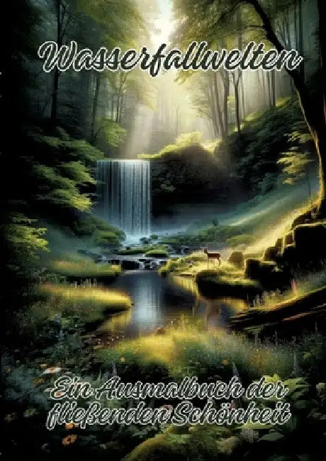 Wasserfallwelten: Ein Ausmalbuch der fließenden Schönheit by Ela Artjoy