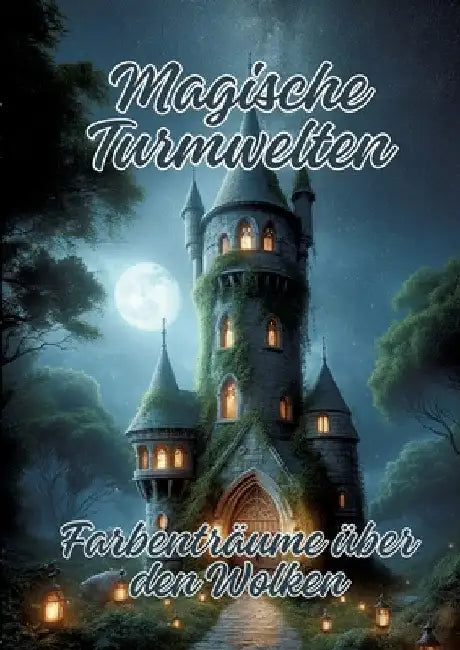 Magische Turmwelten: Farbenträume über den Wolken by Ela Artjoy