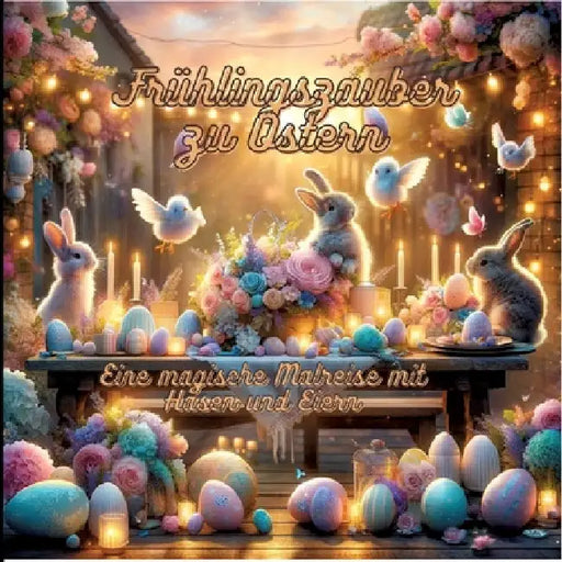 Frühlingszauber zu Ostern: Eine magische Malreise mit Hasen und Eiern by Fabian Kluge