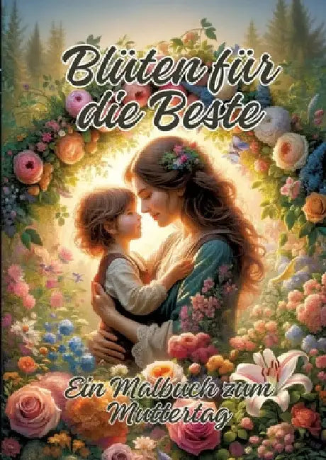 Blüten für die Beste: Ein Malbuch zum Muttertag by Ela Artjoy