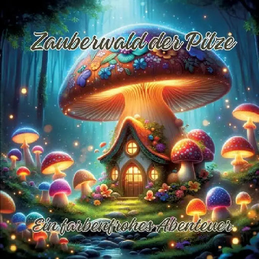 Zauberwald der Pilze: Ein farbenfrohes Abenteuer by Ela Artjoy