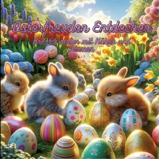 Osterfreuden Entdecken: Kreativ malen mit Küken und Blumen by Fabian Kluge