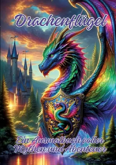 Drachenflügel: Ein Ausmalbuch voller Mythen und Abenteuer by Ela Artjoy