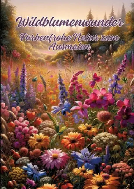 Wildblumenwunder: Farbenfrohe Natur zum Ausmalen by Ela Artjoy
