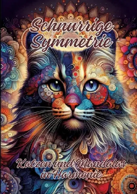 Schnurrige Symmetrie: Katzen und Mandalas in Harmonie by Ela Artjoy